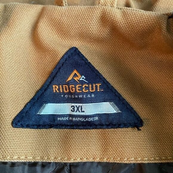 Ridgecut Toughwear Unisex Insulated Duck Canvas Overalls Size 3X Workwear - Picture 9 of 10